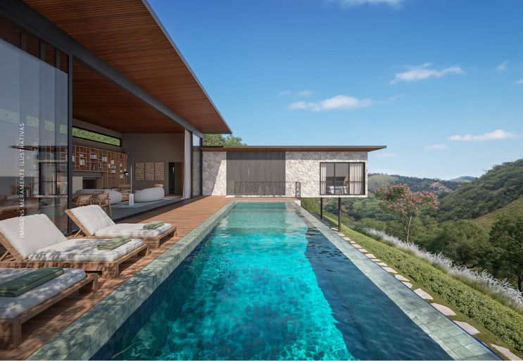 Casa Begônia - Vista piscina